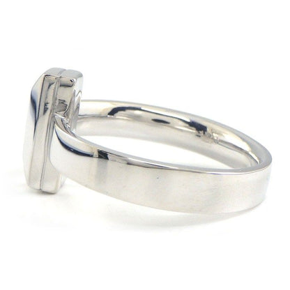 Tiffany & Co. Ring T One Wide 18K White Gold