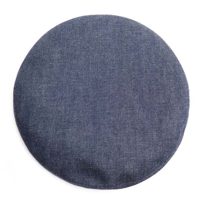 Hermes Denim Beret Blue 57