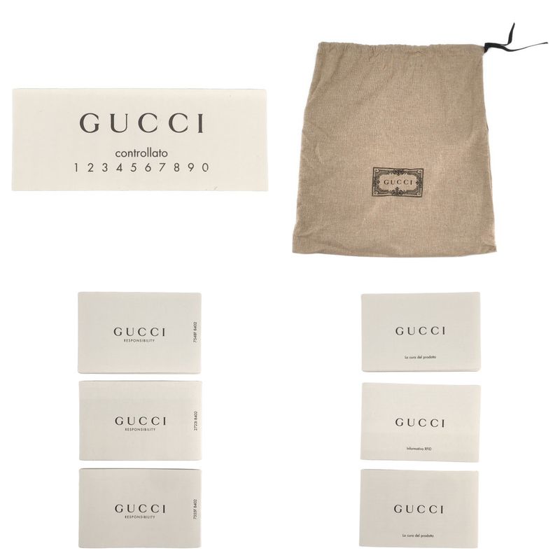 Gucci Jackie GG Supreme Handbag Beige Brown