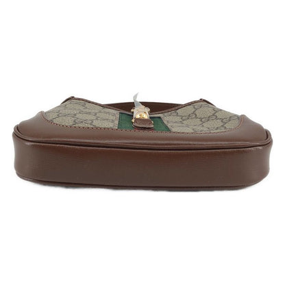 Gucci Jackie GG Supreme Handbag Beige Brown
