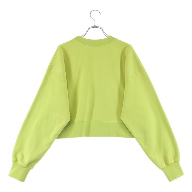 Gucci Embroidered Cotton Jersey Sweatshirt XS Green