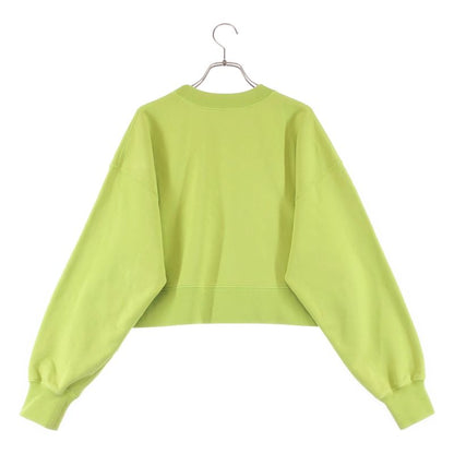Gucci Embroidered Cotton Jersey Sweatshirt XS Green