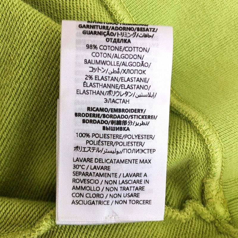 Gucci Embroidered Cotton Jersey Sweatshirt XS Green
