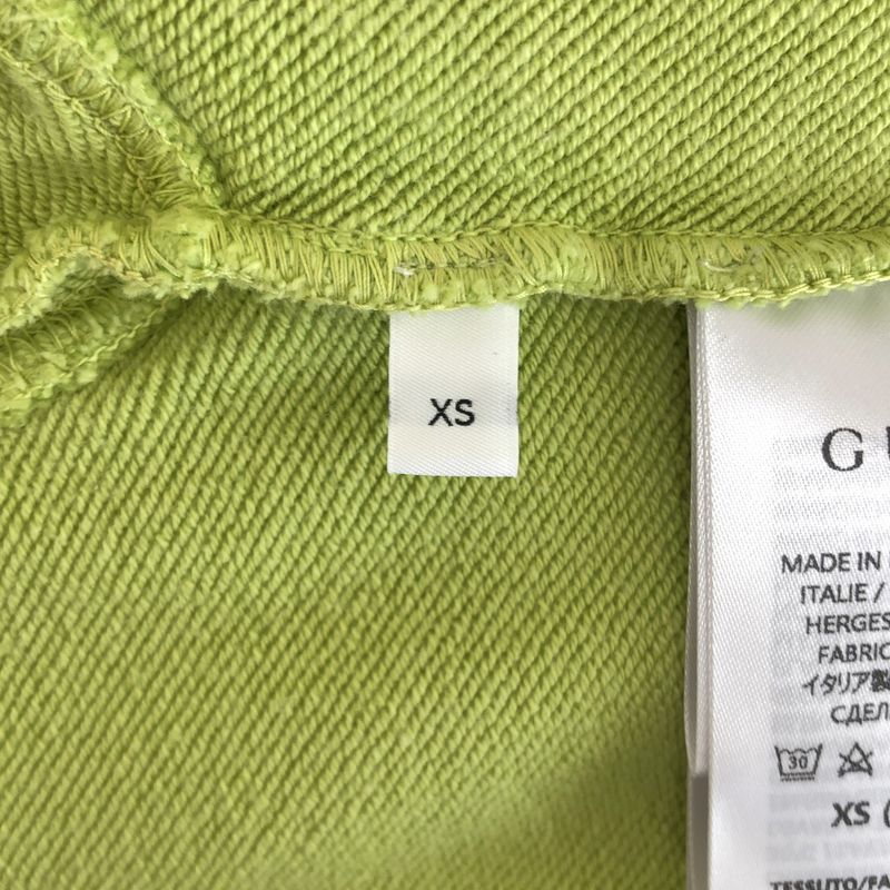 Gucci Embroidered Cotton Jersey Sweatshirt XS Green