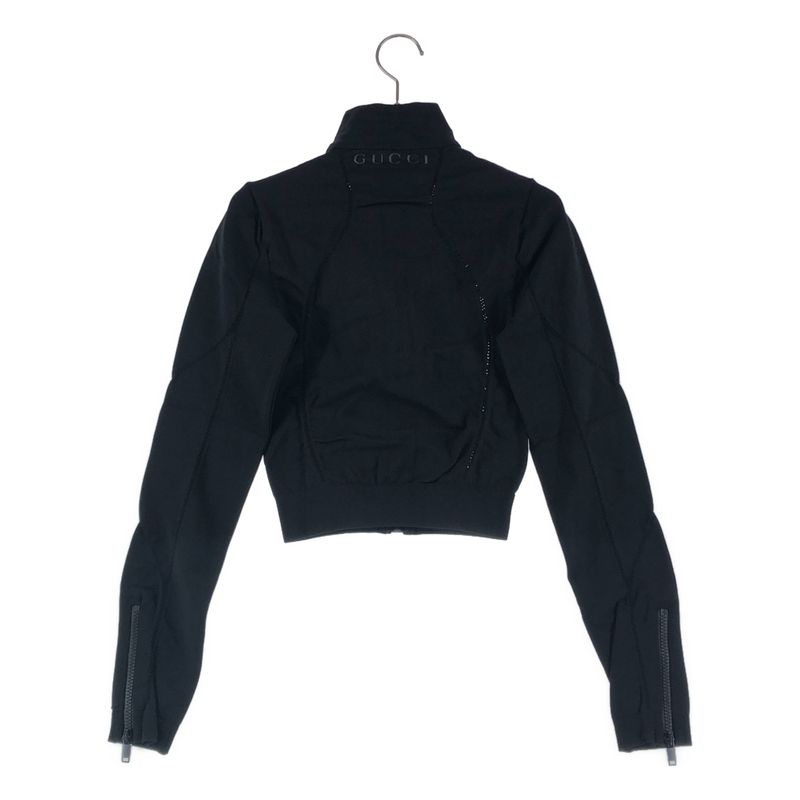 Gucci Seamless Jersey Zip Jacket Interlocking Logo Zip Up