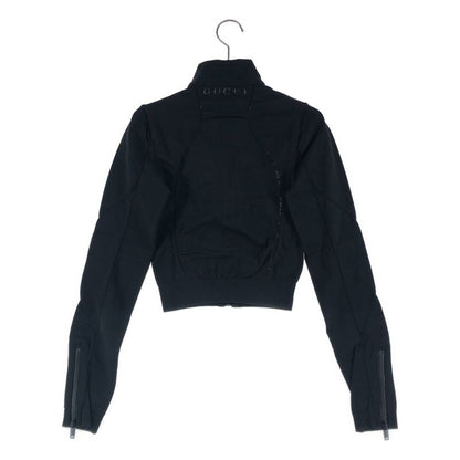 Gucci Seamless Jersey Zip Jacket Interlocking Logo Zip Up