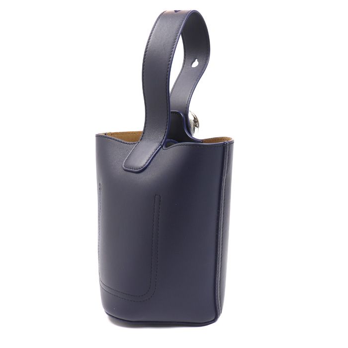 Loewe Pebble Bucket Bag Mini 2-Way Navy