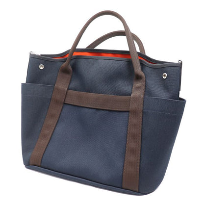 Hermes Sac de Pansage Groom 2-Way Shoulder Bag Navy F