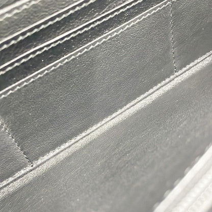 Balenciaga Wallet Strap Wallet Black White Leather Adidas
