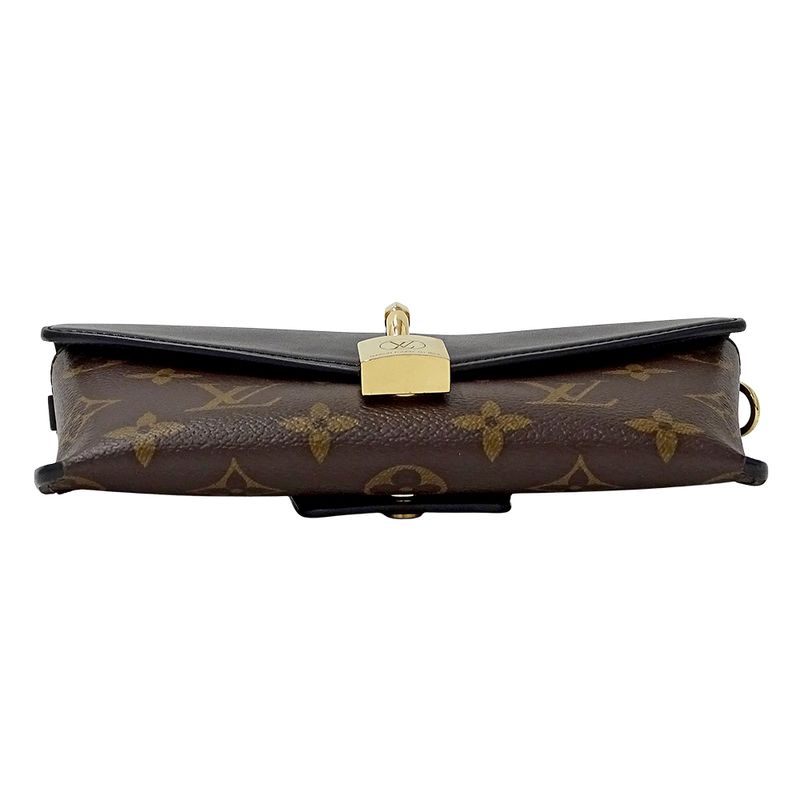 Louis Vuitton Monogram Shoulder Bag 2-Way Padlock on Strap