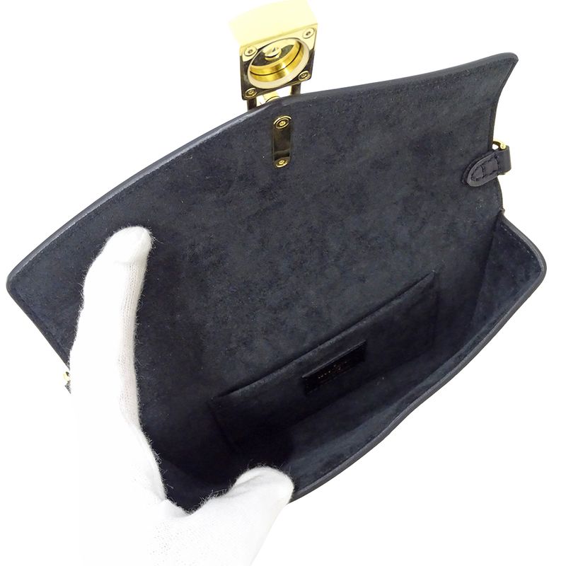 Louis Vuitton Monogram Shoulder Bag 2-Way Padlock on Strap