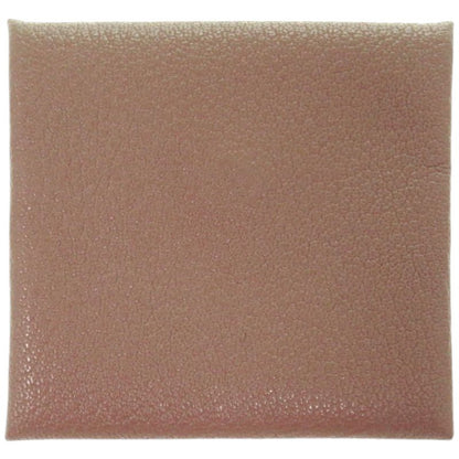 Hermes Bastia Chevre Etoupe Brown Coin Case