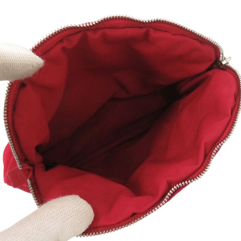 Hermes Bolide Pouch 20 PM Cotton Red