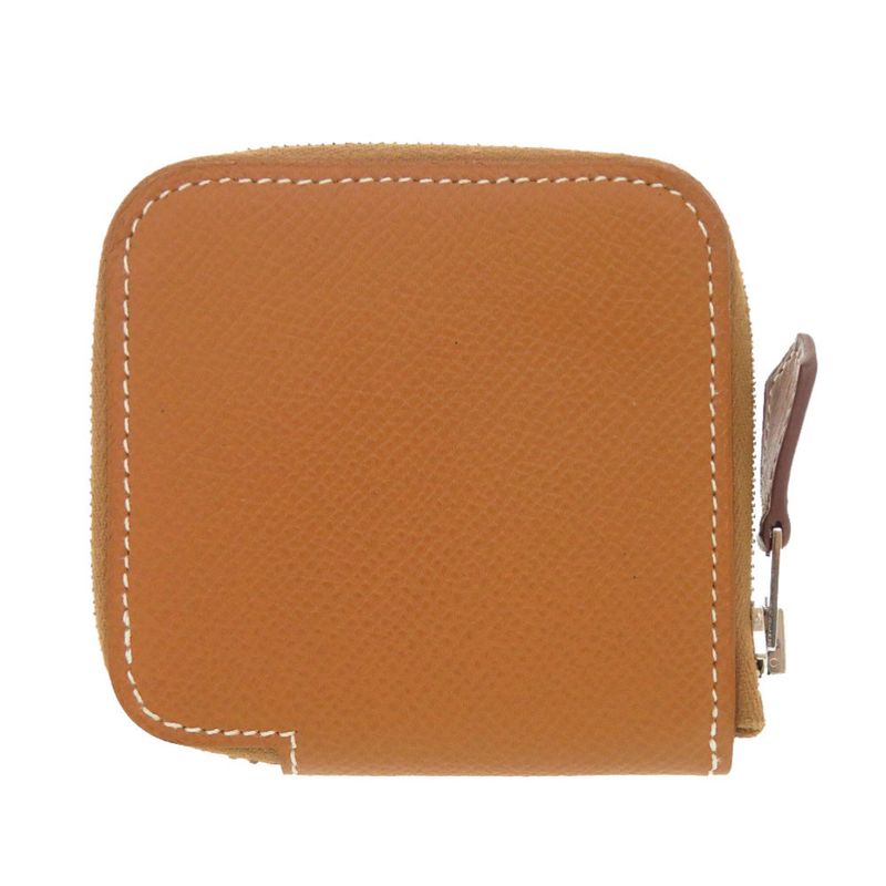 Hermes Azap Silk in Compact Mini Veau Gold Silver Ed