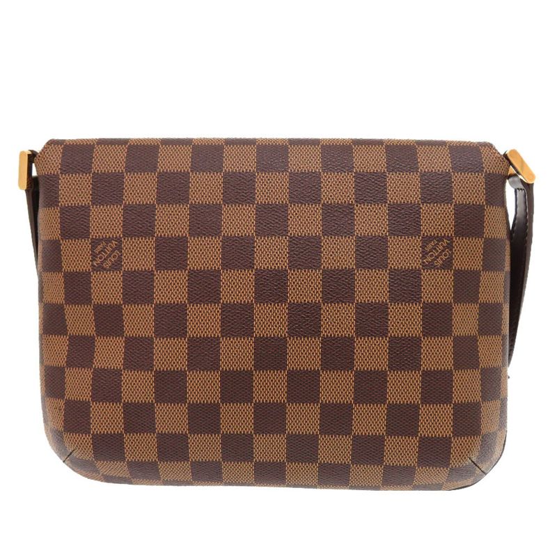 Louis Vuitton Musette Tango Damier Brown Shoulder Bag LV