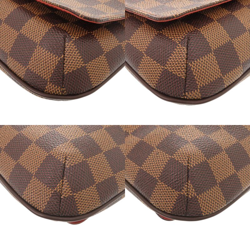 Louis Vuitton Musette Tango Damier Brown Shoulder Bag LV
