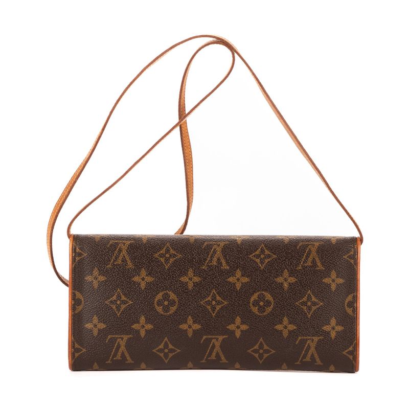 Louis Vuitton Twin Brown Monogram Canvas
