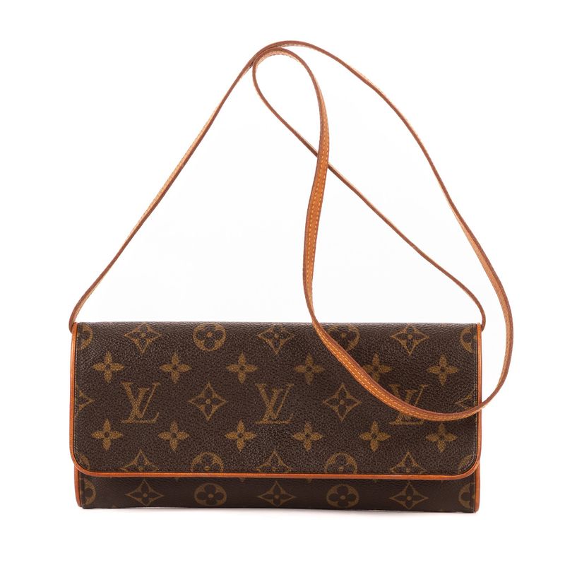 Louis Vuitton Twin Brown Monogram Canvas