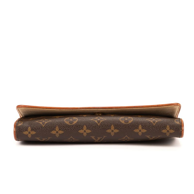 Louis Vuitton Twin Brown Monogram Canvas