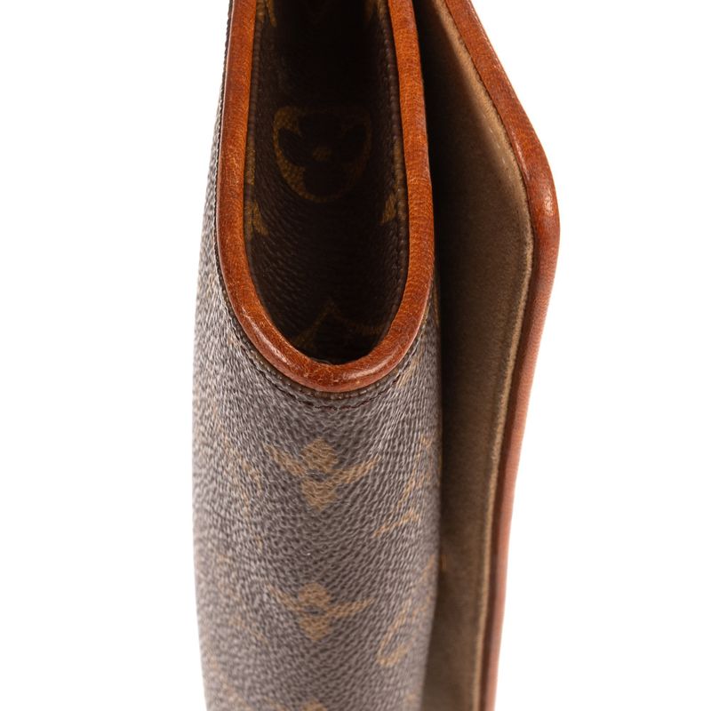 Louis Vuitton Twin Brown Monogram Canvas