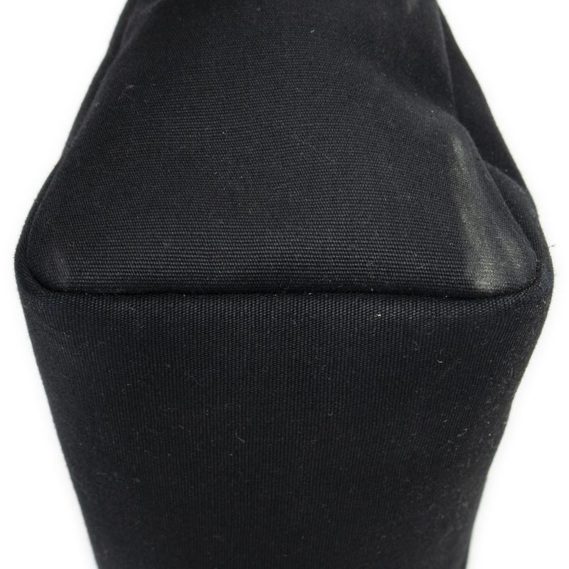 Hermes Herbag 2 in 1 Black Toile Offiche