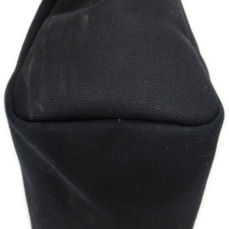 Hermes Herbag 2 in 1 Black Toile Offiche