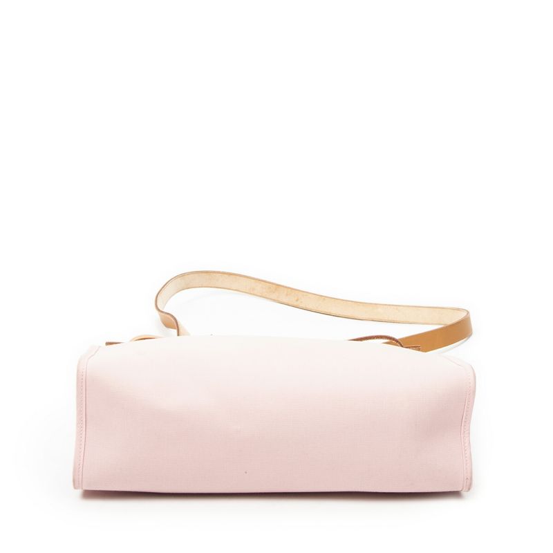 Hermes Herbag Zip Light Pink Tantoile Offiche