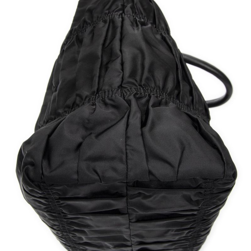 Prada Black Tessuto Go Full Canvas