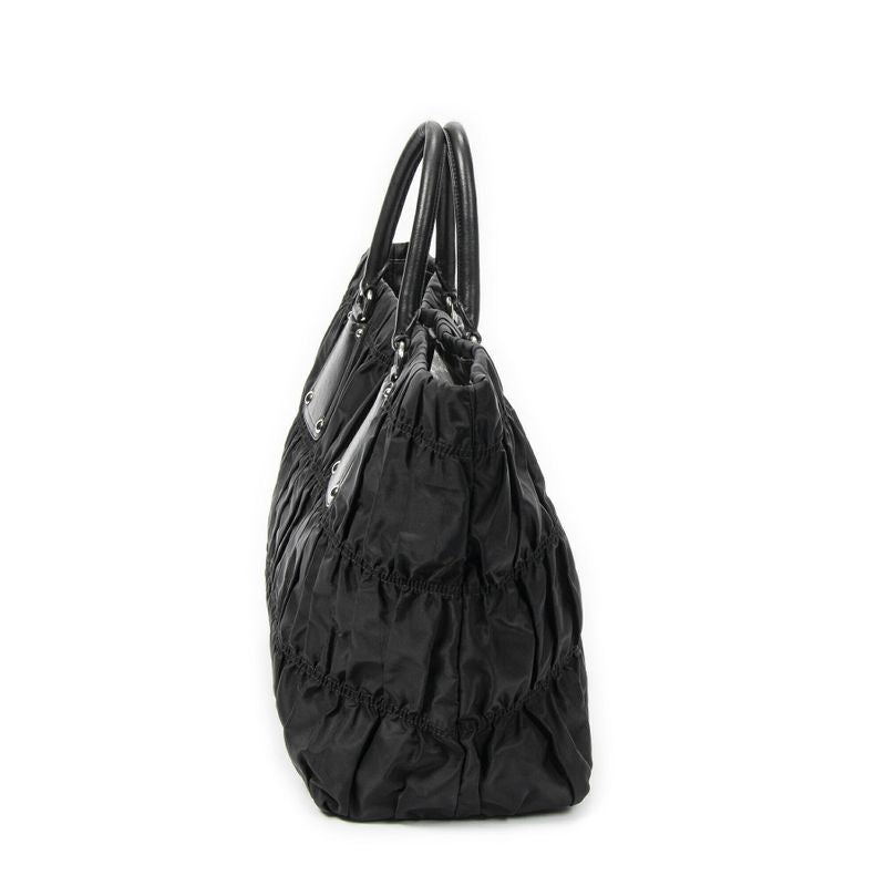 Prada Black Tessuto Go Full Canvas