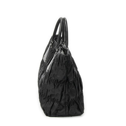 Prada Black Tessuto Go Full Canvas