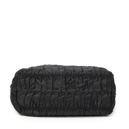 Prada Black Tessuto Go Full Canvas