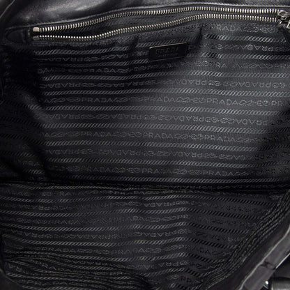 Prada Black Tessuto Go Full Canvas