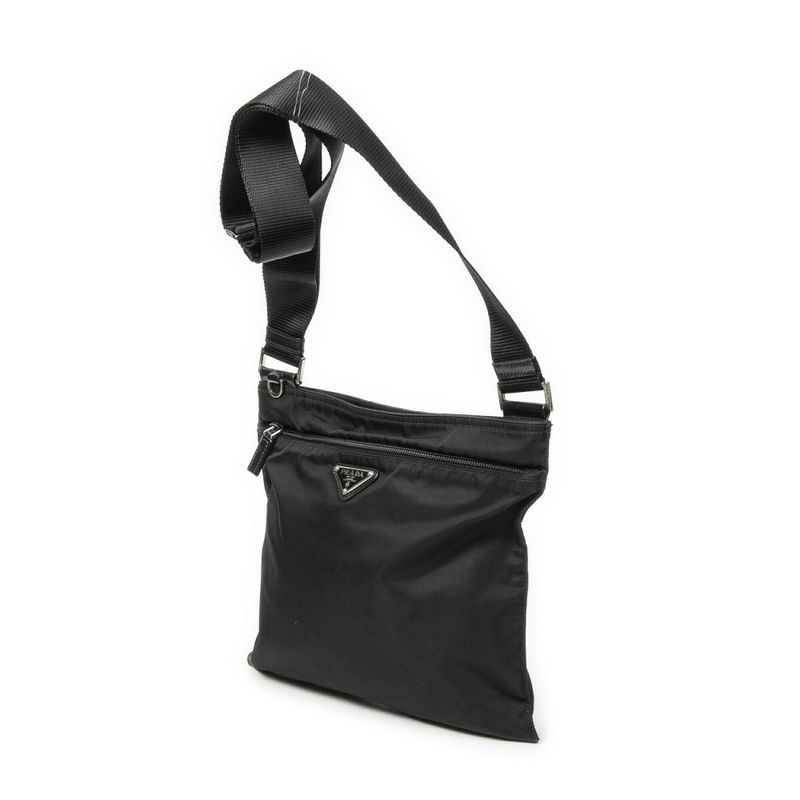 Prada Black Nylon Canvas