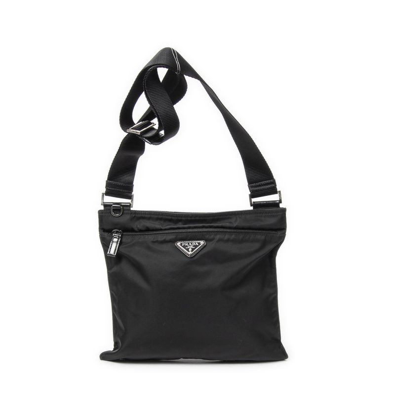 Prada Black Nylon Canvas