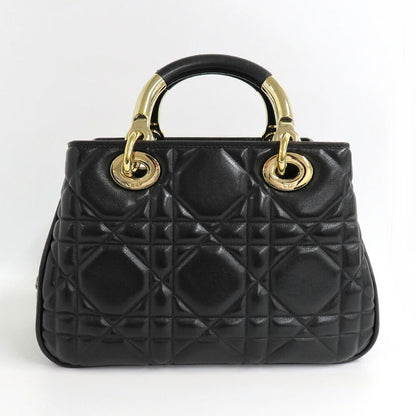 Dior 95.22 Cannage Handbag 2-Way Shoulder Calfskin