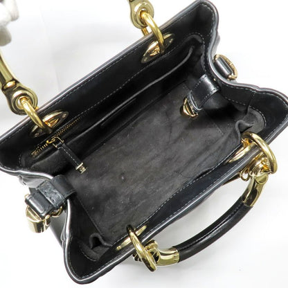 Dior 95.22 Cannage Handbag 2-Way Shoulder Calfskin
