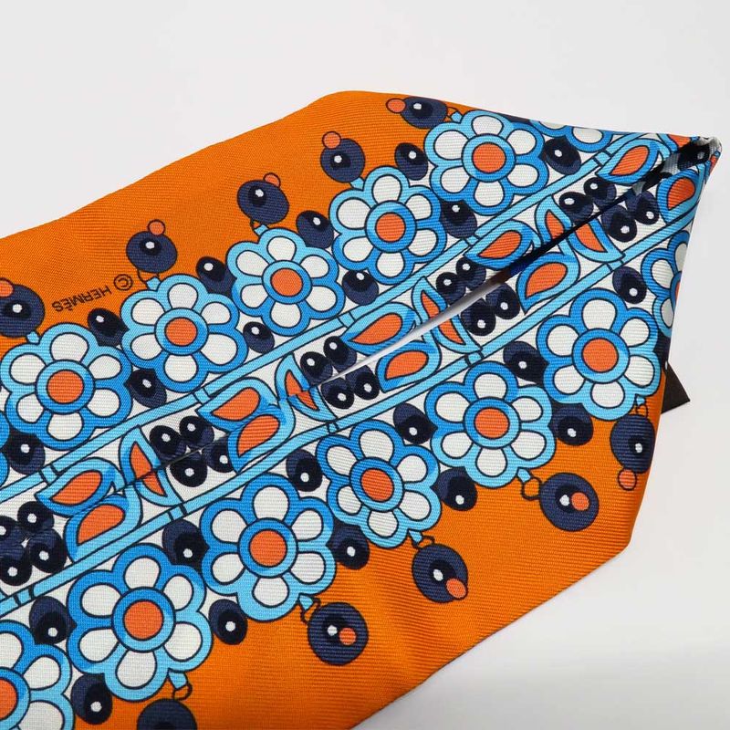 Hermes Twilly Maharaja's Parures Des Maharajas Scarf Silk