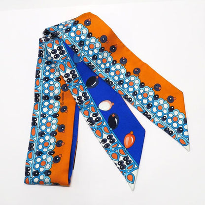 Hermes Twilly Maharaja's Parures Des Maharajas Scarf Silk