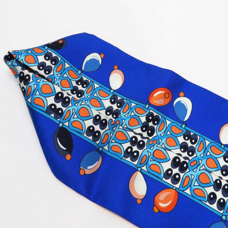 Hermes Twilly Maharaja's Parures Des Maharajas Scarf Silk