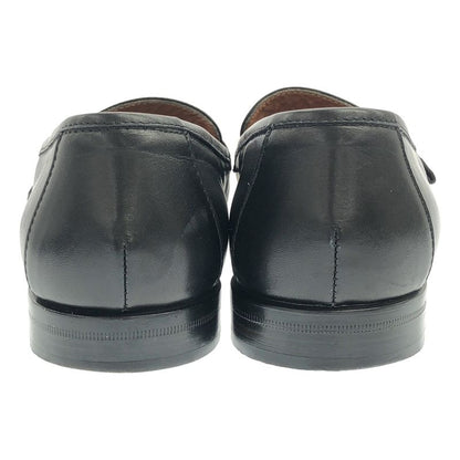 Versace Gianni Old Leather Tassel Loafer Black 6