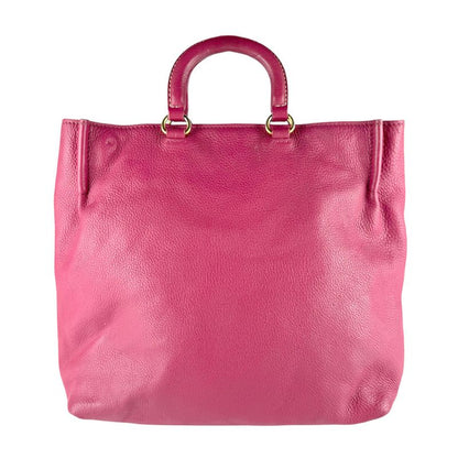 Prada Shoulder Bag Leather Pink
