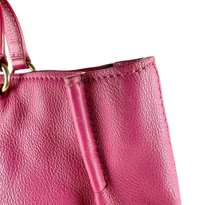 Prada Shoulder Bag Leather Pink