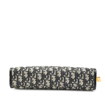 Dior Au Bree 30 Montaigne Navy Canvas Leather