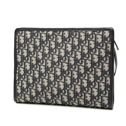 Dior Au Bree 30 Montaigne Navy Canvas Leather