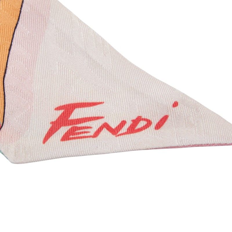 Fendi Lappi Pink Multi Color