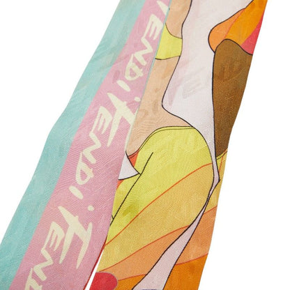 Fendi Lappi Pink Multi Color