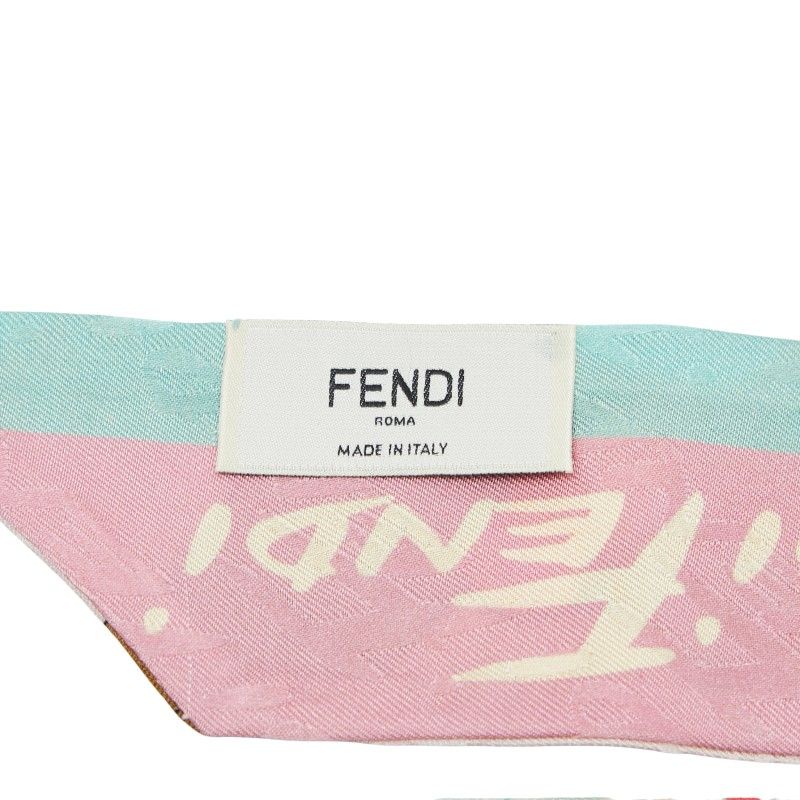 Fendi Lappi Pink Multi Color
