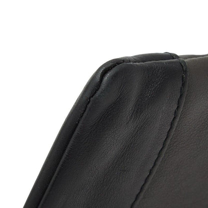 Balenciaga Navy Clip M Clutch Black Leather
