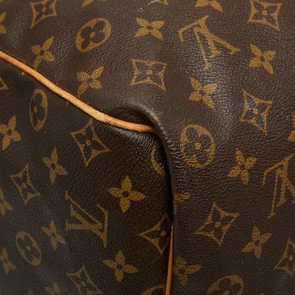 Louis Vuitton Monogram Keepall 60 Boston Bag Brown