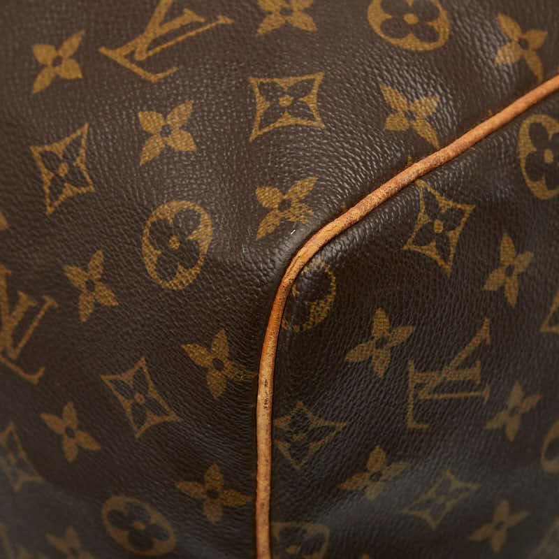 Louis Vuitton Monogram Keepall 60 Boston Bag Brown